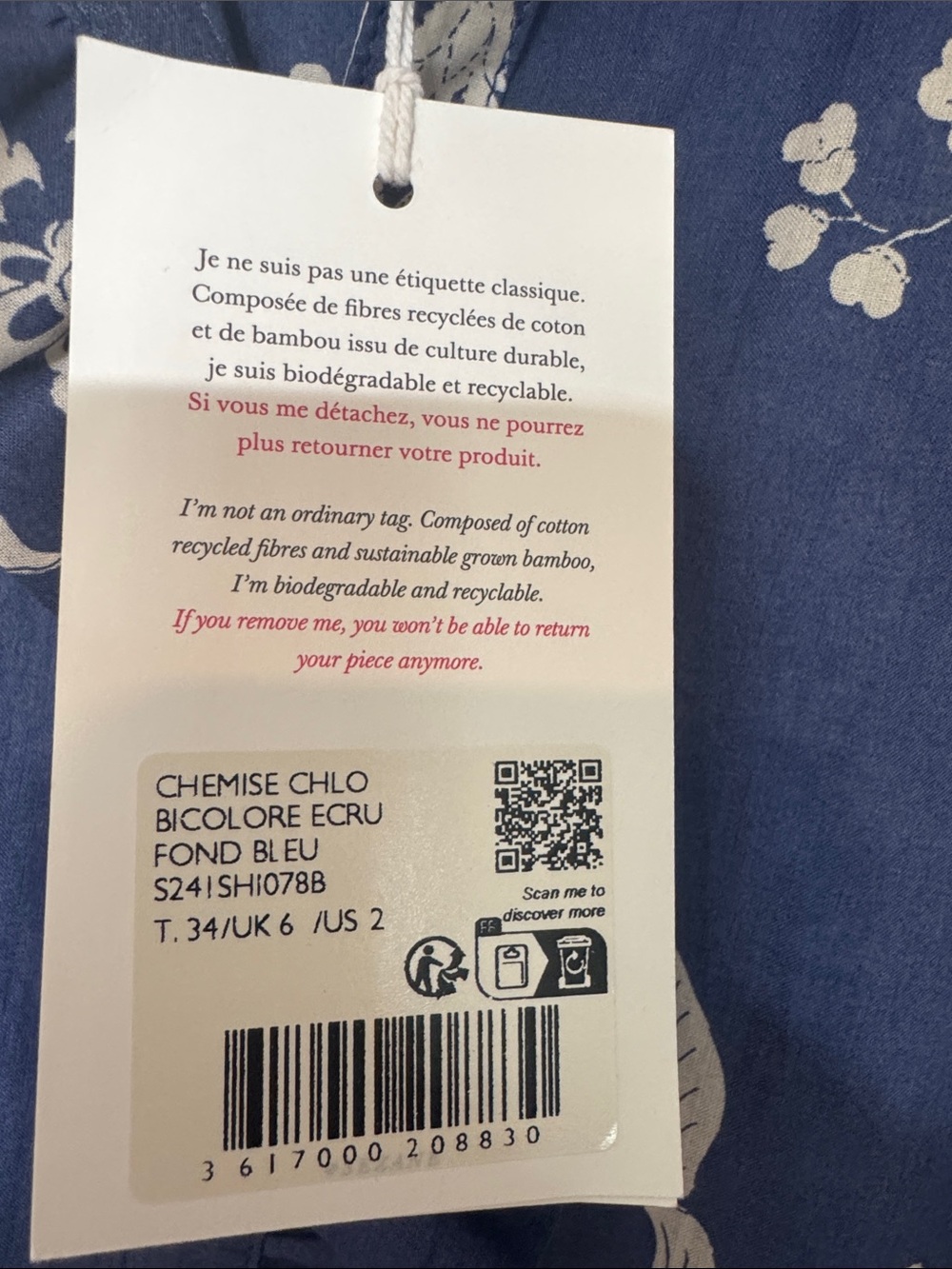 Sézane Chlo Chemise - Picture 5 of 5